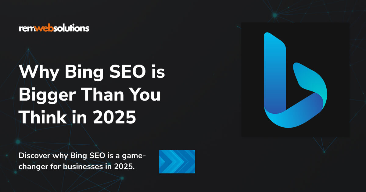 Bing logo "Why Bing SEO is Bigger Than You Think in 2025"